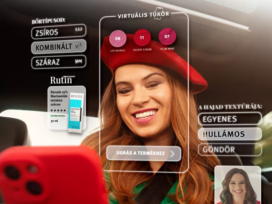 Az App letöltésére buzdít a ROSSMANN legújabb kampánya