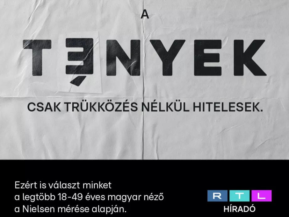 Beszól a Tényeknek az RTL új kampánya