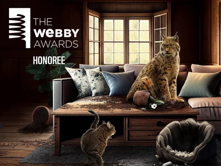 Az Artificial WWF-reklámját méltatták a Webby Awardson
