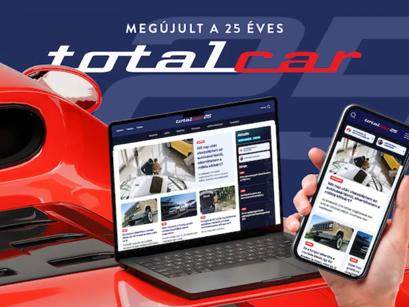 Friss dizájnnal jelentkezik a 25 éves Totalcar