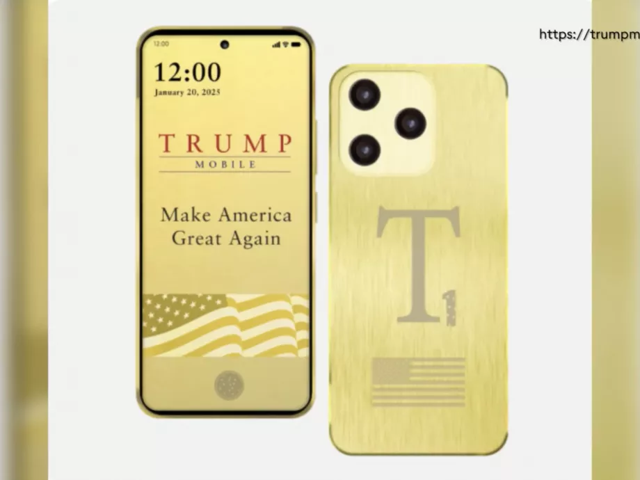 Aranyszínű telefont dob piacra Trump