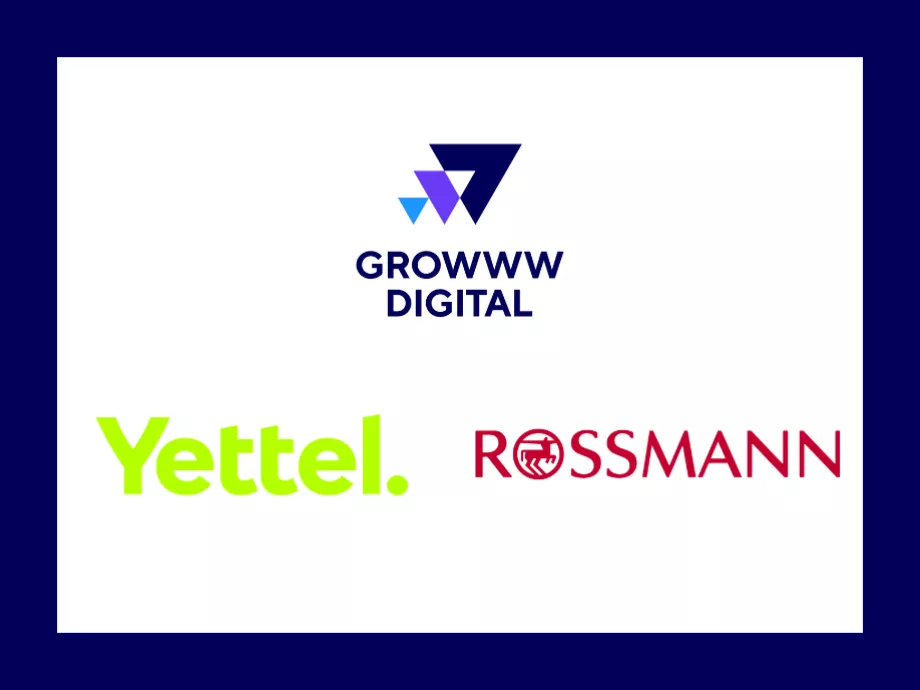 A Rossmann és a Yettel is a Growww Digitalt választotta marketingpartnerének